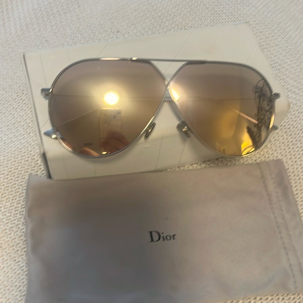 Dior Mirrored Sunglasses